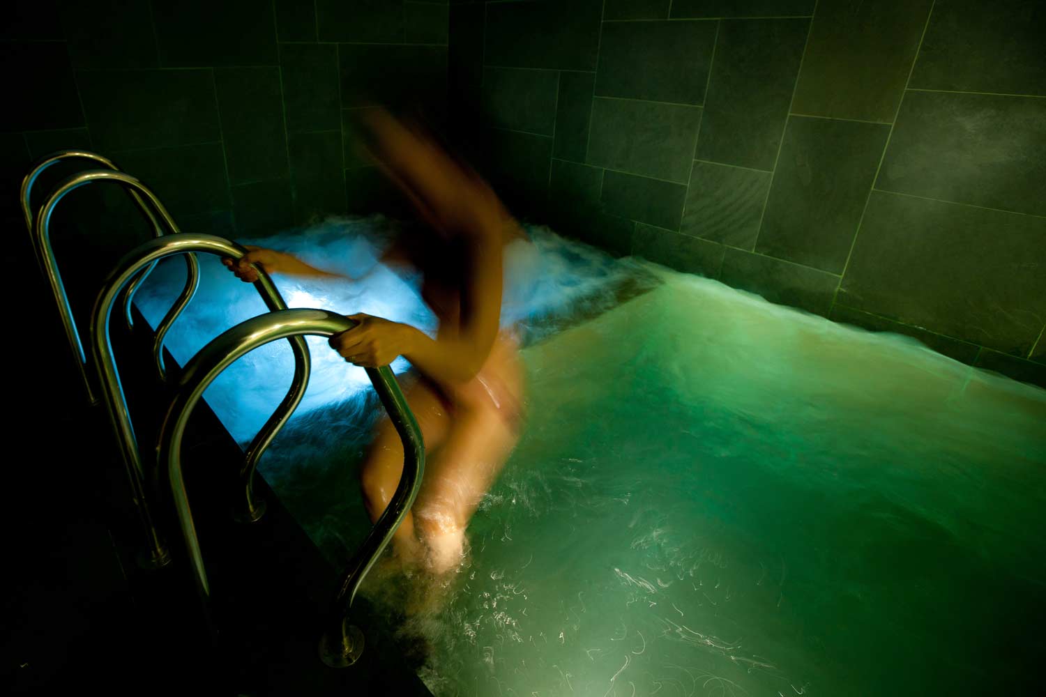 La piscina della nostra area Wellness a Livigno